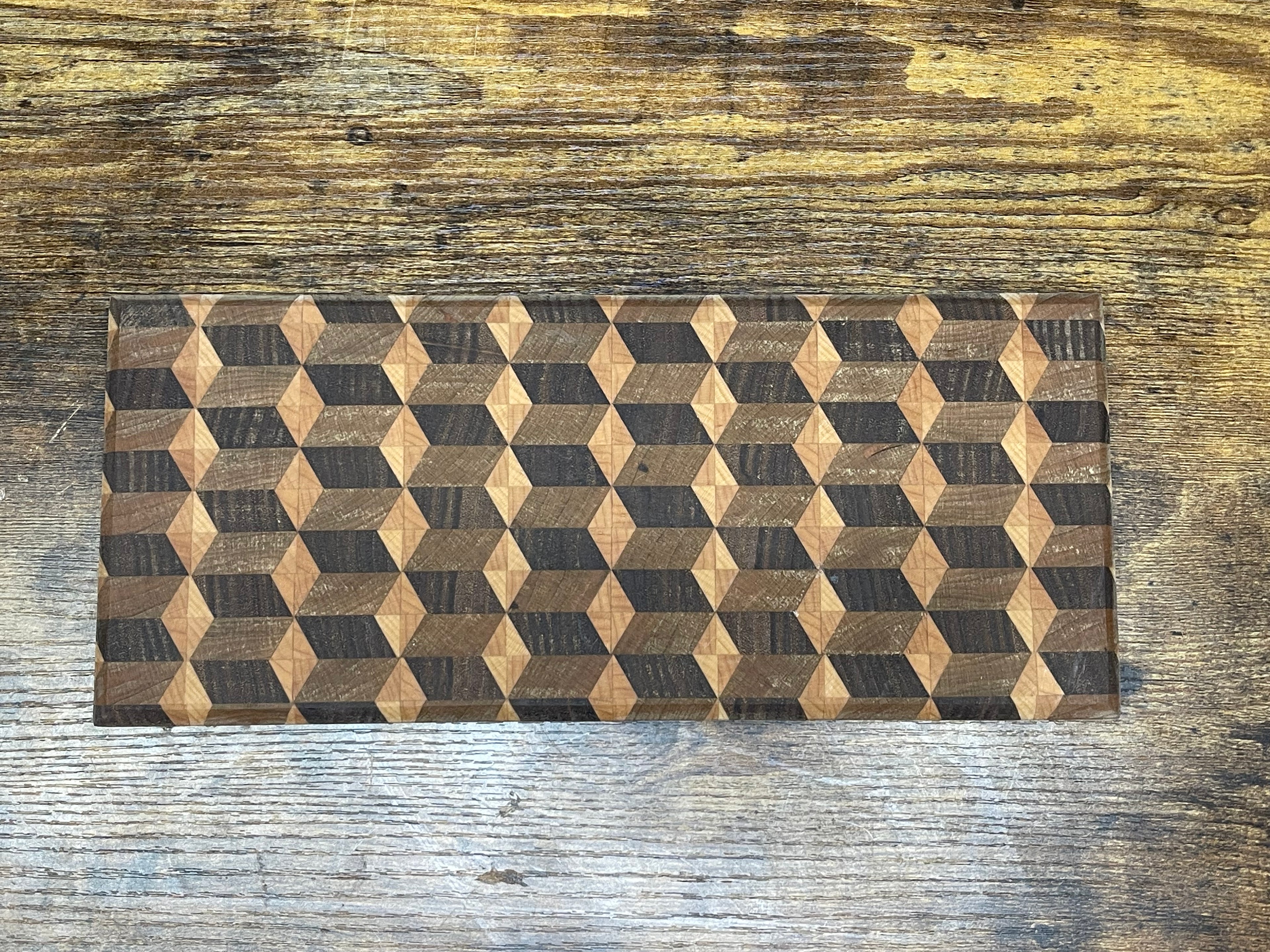 Small cutting board - Butcher block design