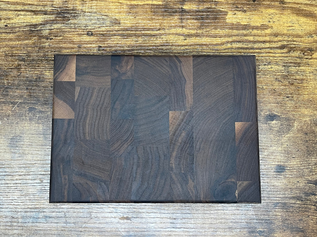 Walnut scrap cutting board