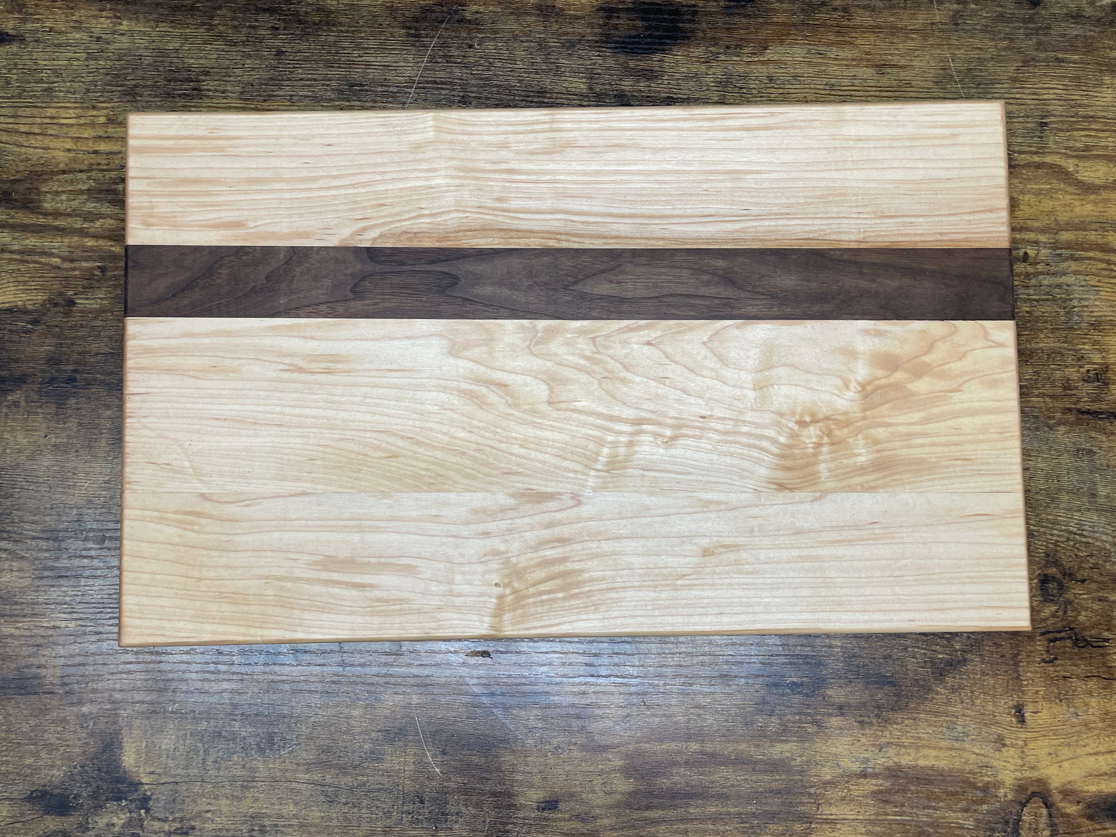 Large maple cutting board - face grain board